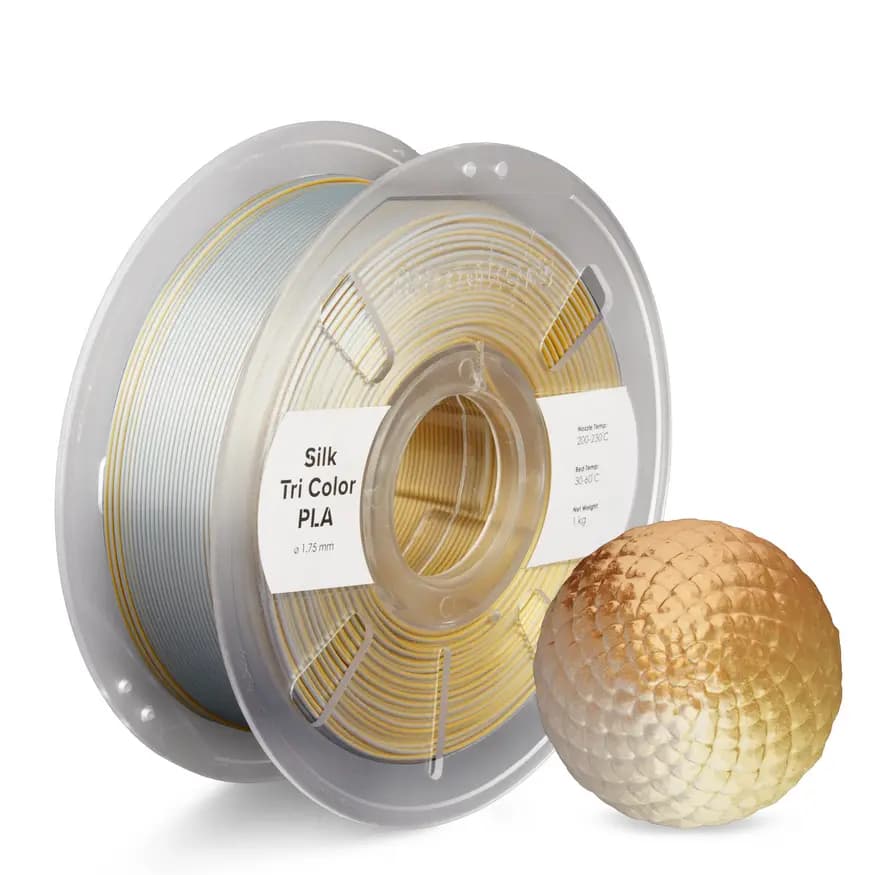 Tri-Color Silk PLA  Numakers